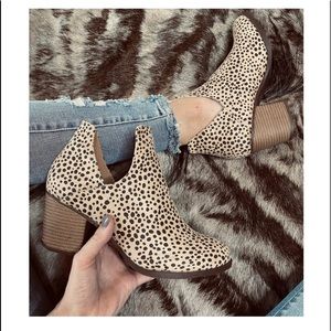 Cheetah print boots